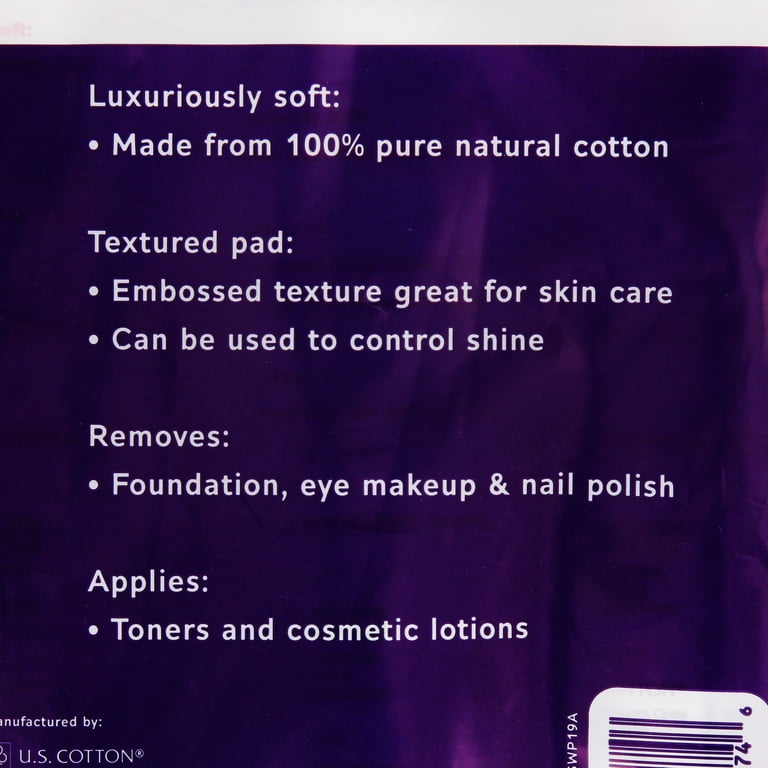 100% Cotton Rounds Value Pack, 300 Count photo 3