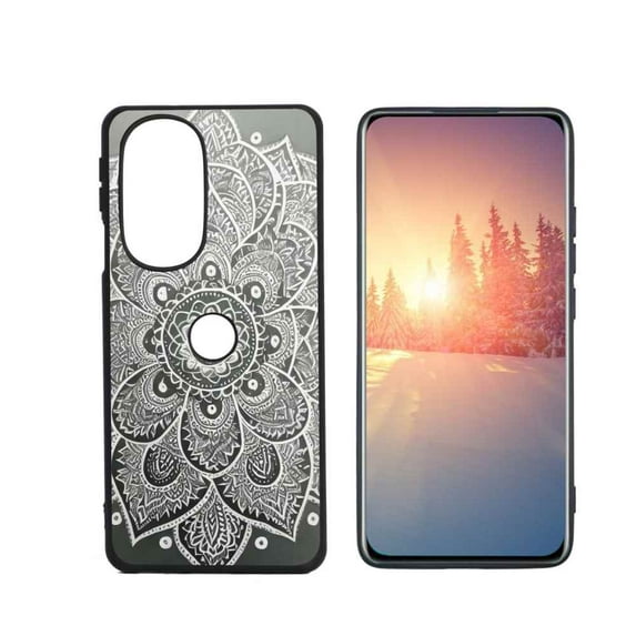 Mandala-211 Phone Case, Degined for Motorola Edge Plus 2022 Case Men Women, Flexible Silicone Shockproof Case for Motorola Edge Plus 2022