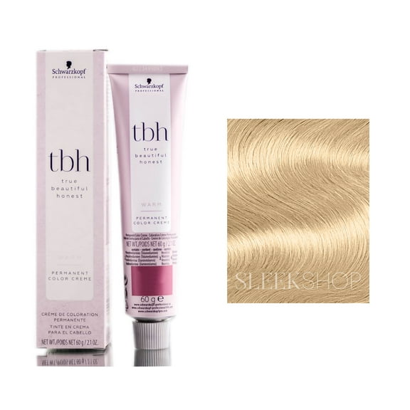 Schwarzkopf tbh true beautiful honest permanent color creme 2.1oz   10-56W ULTRA BLONDE GOLD CHOCOLATE