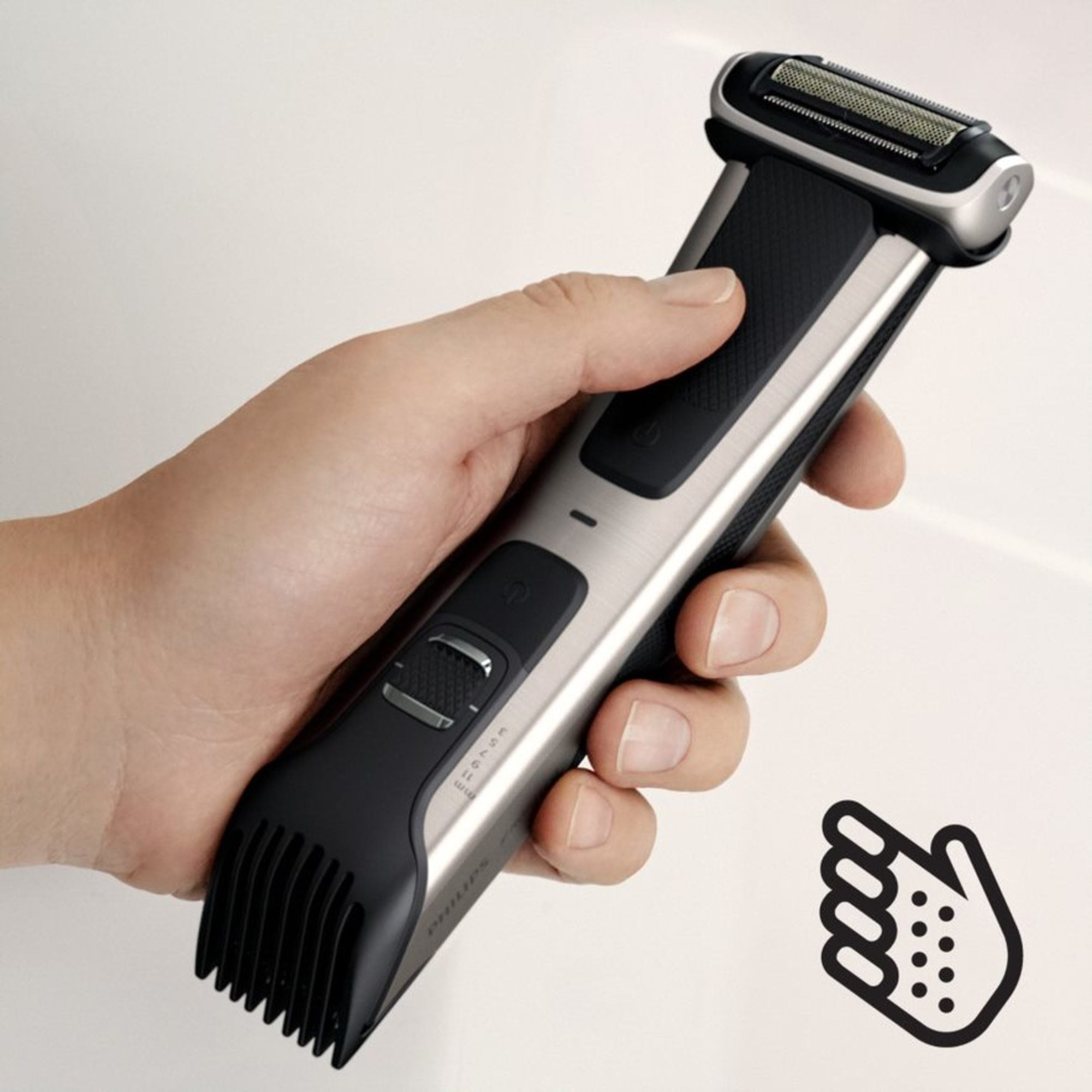 norelco body hair trimmer