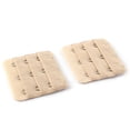 thumbnail image 2 of INSPIRE CHIC Lady Underwear Strap Extension Extender 3 x 3 Lingerie Bra Hooks 2pcs Beige, 2 of 2