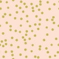 thumbnail image 2 of Lavoie, Tina 15x15 White Modern Wood Framed Museum Art Print Titled - Angel Pink Golden Round Confetti, 2 of 4