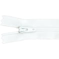 thumbnail image 2 of Ziplon Coil Zipper 22"-White, 2 of 2