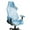 Blue Marble, variant on Xoenoiee Boho Mandala Dragonfly Pattern Gaming Chair Cover, Stretchable Computer Office Chair Cover for Armchair, Swivel Chairs, Computer Boss Chair, Removable Chair Slipcovers with Armrest Cover