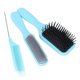 thumbnail image 1 of 3 Pcs Hair Comb Set Hairdressing Care Styling Comb Set Tip Tail Comb 9 Rows Haircut Comb Gasbag Comb KitBlue Boxed, 1 of 5