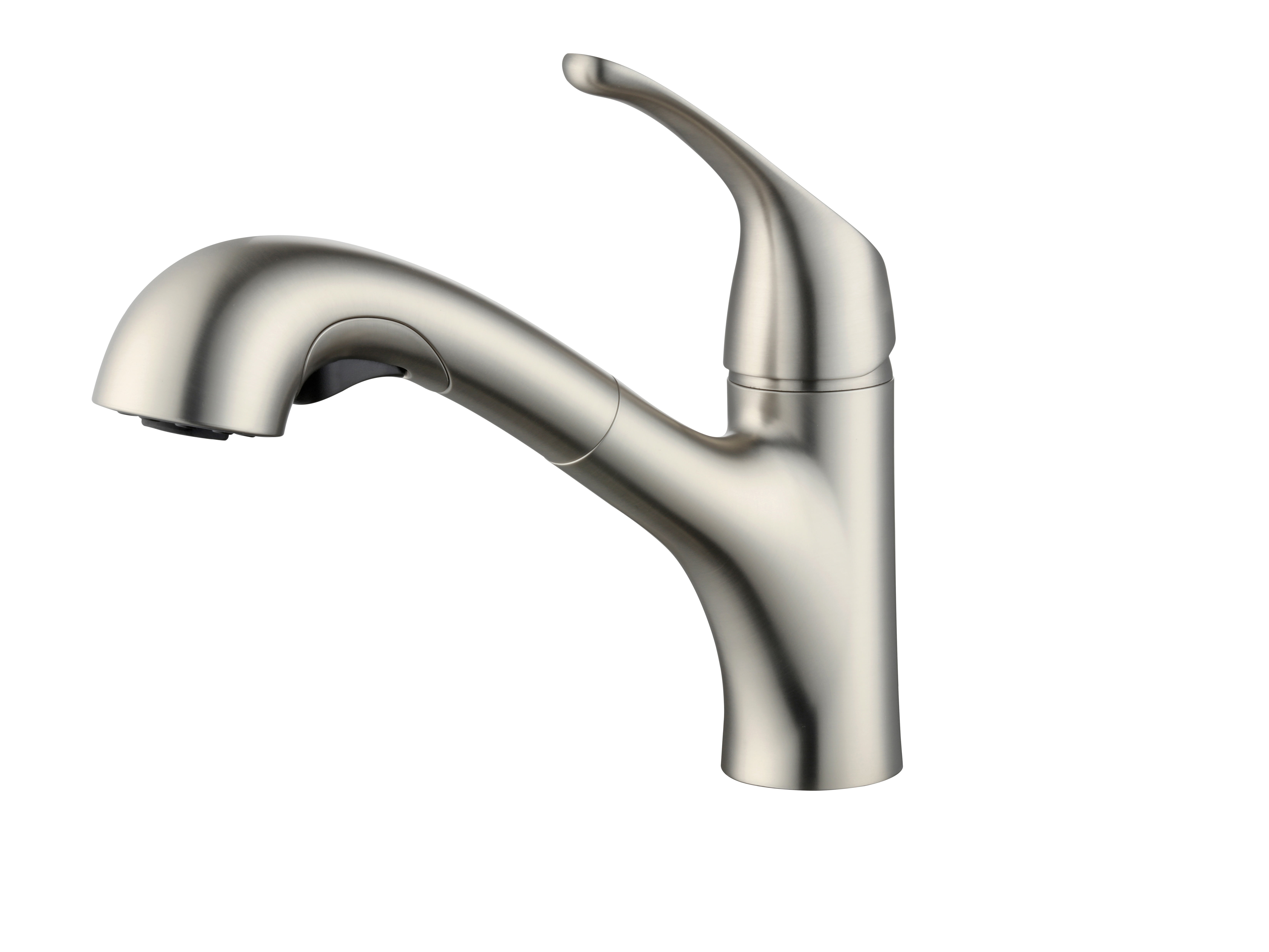 Mainstays Pull Out Kitchen Faucet in Satin Nickel