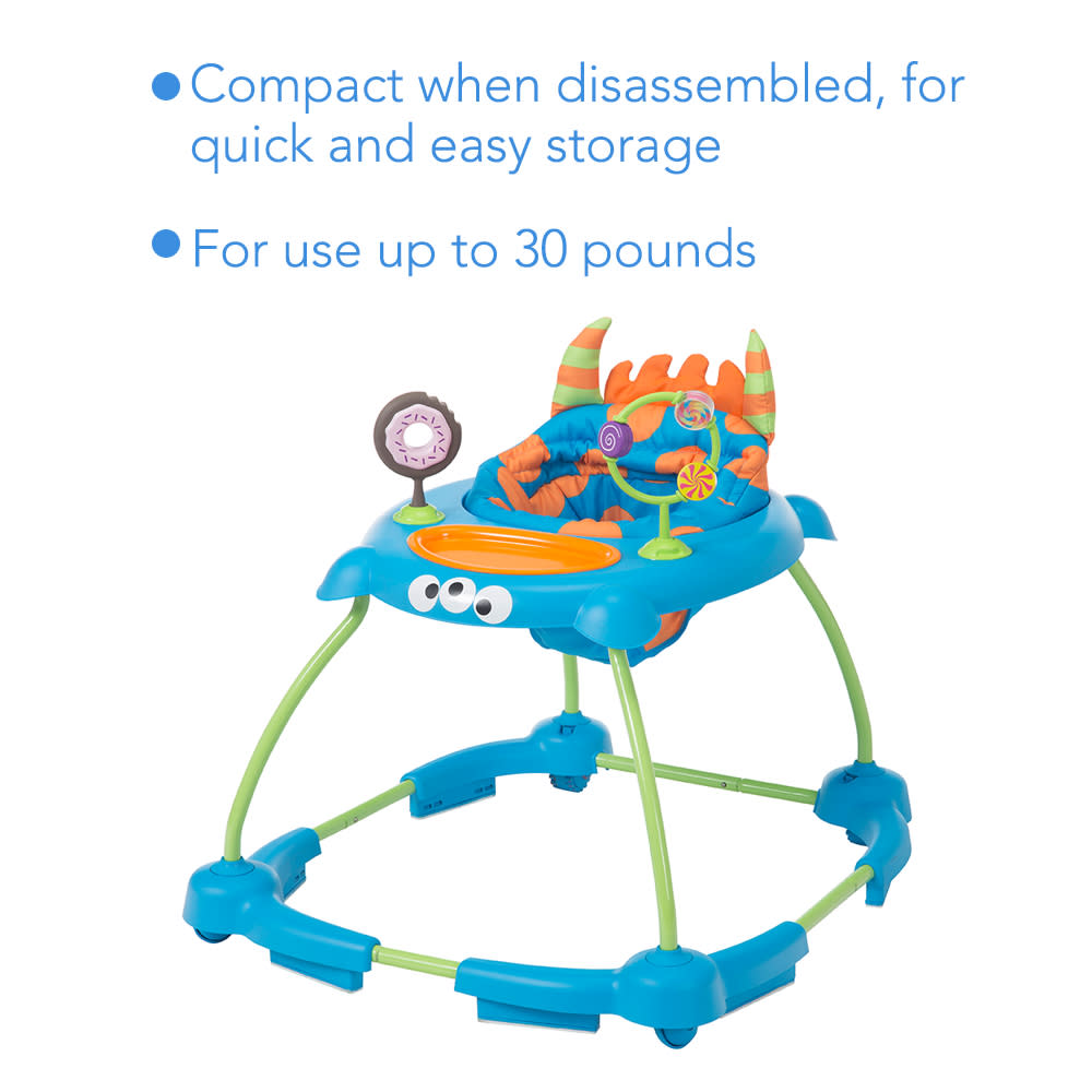 Cosco Simple Steps Baby Walker, Monster Syd - image 3 of 17