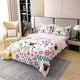 thumbnail image 2 of Ropa de cama de perro para cama doble, rosa Girly Shari Pei impresión 100% algodón funda nórdica para, 2 of 7