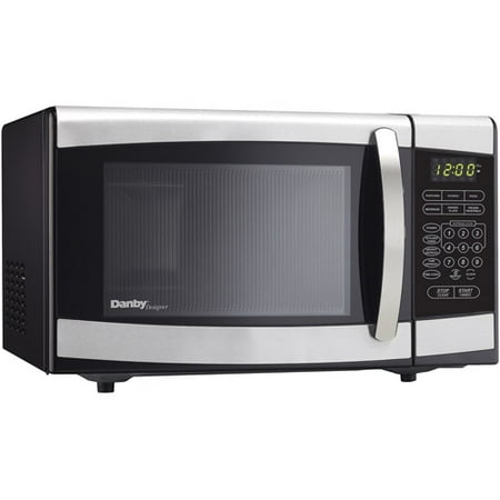 Danby 0 7 Cu Ft Countertop Microwave Stainless Steel Danby 0 7 Cu Ft Countertop Microwave Stainless Steel