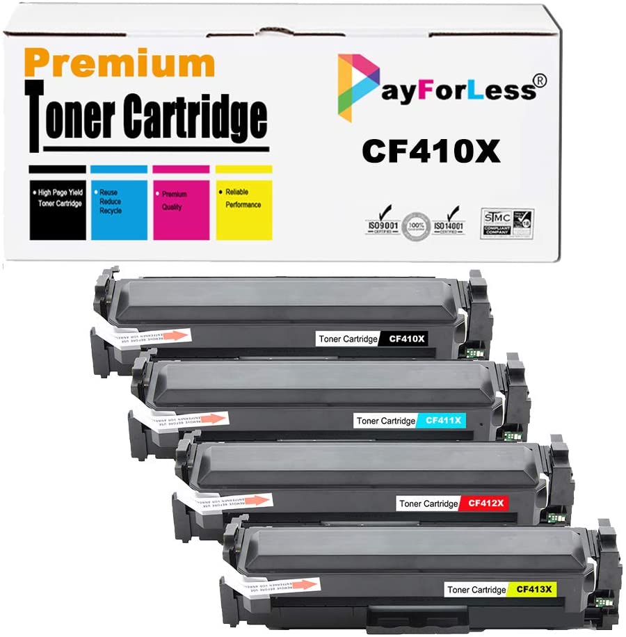 PayForLess® 4PK For HP 410X CF410X CF411X CF412X CF413X Toner Cartridge For  HP LaserJet Pro M452dn M452dw M452nw M377dw | Walmart Canada
