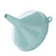 thumbnail image 2 of Embudo de paja de trigo para cocina, para verter aceite líquido, embudo de boca redonda, tolva, herramienta de cocina, tamaño L (azul cielo), 2 of 7