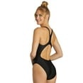 thumbnail image 6 of Sporti Solid Wide Strap One Piece Swimsuit, High Cut, Unpadded, Athletic (Women’s), 6 of 12