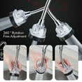 thumbnail image 2 of TIELUTT Faucet Extender Kitchen Faucet Sprayer Outdoor Kitchen Faucet Cover Kitchen Head Hand Faucet Parts Faucet Filter for Kitchen Stainless Steel Wall Mount Laundry Faucet with Spray, 2 of 8