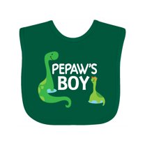 Inktastic Pepaw's Boy Grandson Boys Baby Bib