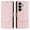 YB02, variant on Wallet Leather Phone Case for Samsung Galaxy A27 5G-Shockproof Flip Cover with Card Slots, RFID Blocking & Kickstand, Multi-Color Options.Violet