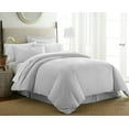 thumbnail image 2 of Light Gray 3 Piece Duvet Cover Set King/California King, by Simply Soft, 2 of 3