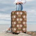 thumbnail image 3 of Lsque Beautiful Owl Printed Luggage Cover, Travel Luggage Protector,Scratch and Dirt Resistant, Fits 18-32 Inch Luggage - Large, 3 of 9