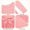thumbnail image 4 of Actgleam Girls Tutu Dress long Sleeves Tulle for Girl Dresses,Pink,11-12Years, 4 of 11