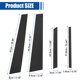 thumbnail image 3 of Postes de Pilar de Ventana para BMW X6 E71 2007-2014 Unique Bargains Fibra de Carbono Negro, 3 of 6