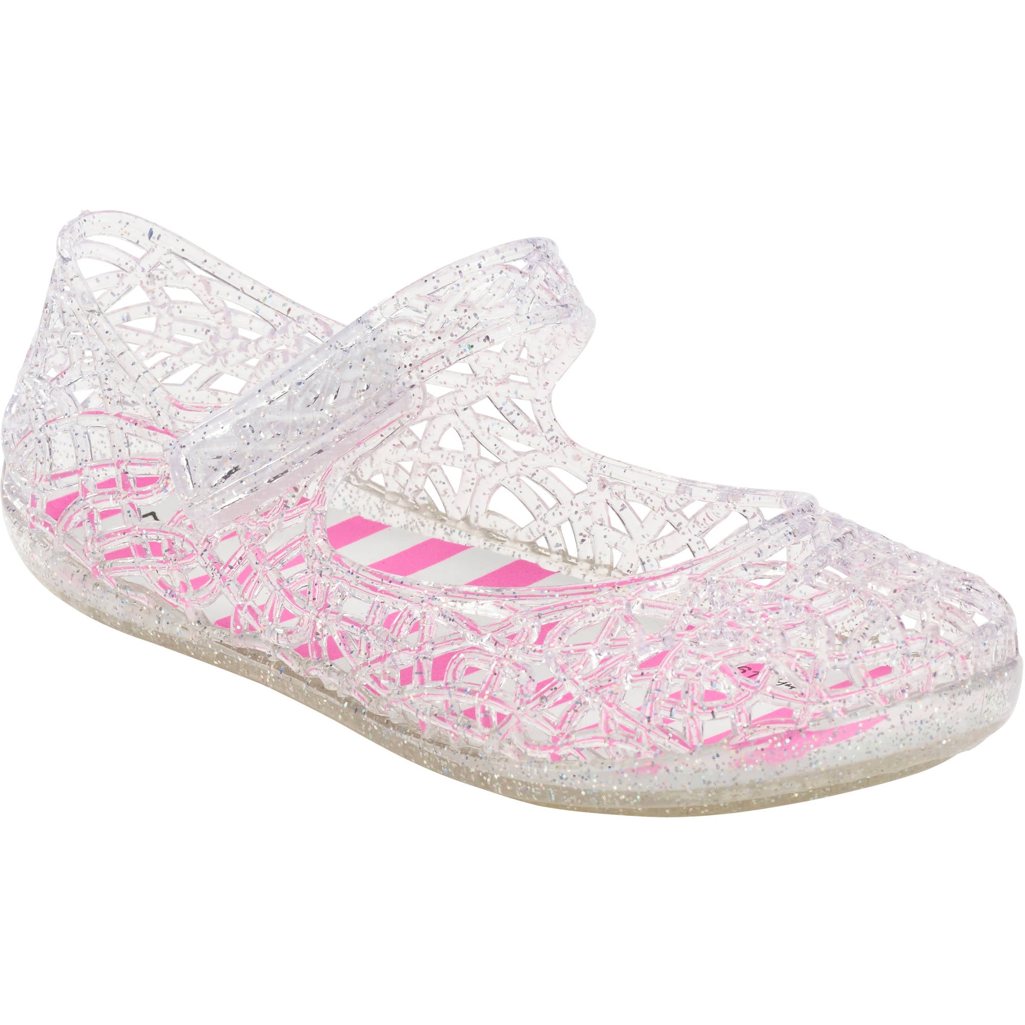 Garanimals  Toddler Girls Mary Jane Clear  Jelly shoes Sizes 4,5,6 