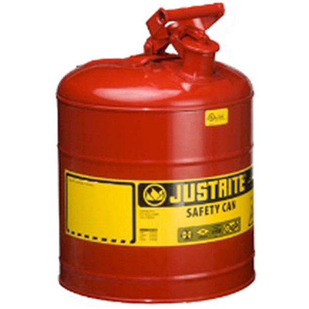 Part 7150100(10801)5Gal Safety Gas Can, by Justrite, Single Item, Great Value, N