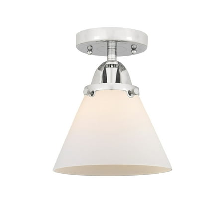 

Innovations Lighting 288-1C-10-8 Cone Semi-Flush Cone 8 Wide Semi-Flush Ceiling Fixture -