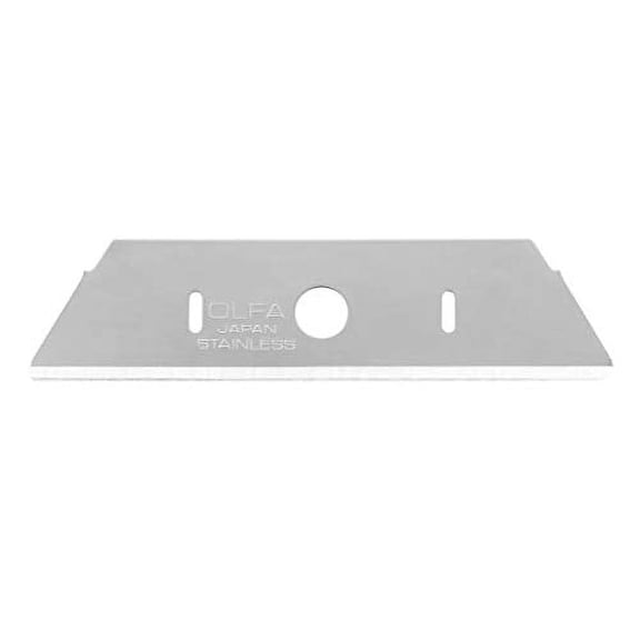 OLFA Rounded-tip Stainless Steel Safety Blade -10/pk (SKB-2S-R/10B | #1134143)