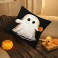 thumbnail image 5 of Halloween Pillows Halloween Pillowcase Pillowcase Detachable Pillowcase Pumpkin Ghost Pillowcase Decorative Cushion Cover, 5 of 6