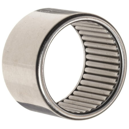 Koyo B-88 Needle Roller Bearing, Full Complement Drawn Cup, Open, Inch, 1/2' ID, 11/16' OD, 1/2' Width, 5600rpm Maximum Rotational Speed, 3530lbf Static Load Capacity, 2170lbf Dynamic Load