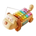 thumbnail image 2 of Juguete musical para niños Instrumento musical de juguete Instrumento de percusión de ocho tonos Piano Bebé Piano Xilófono para bebés pequeños, 2 of 9