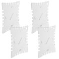 thumbnail image 1 of Stainless Steel Guitar Radius Gauge Measuring Tool Set for Guitar Repair 4Pcs, 1 of 5