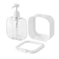 thumbnail image 1 of Dispensador de jabón líquido de 300ml botella de bomba de loción Wdftyju cuadrada portátil solución de baño de plástico botellas separadas multiusos para Baño, 1 of 4