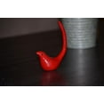 Handcrafted Bird Ring Holder for Jewelry (Red)