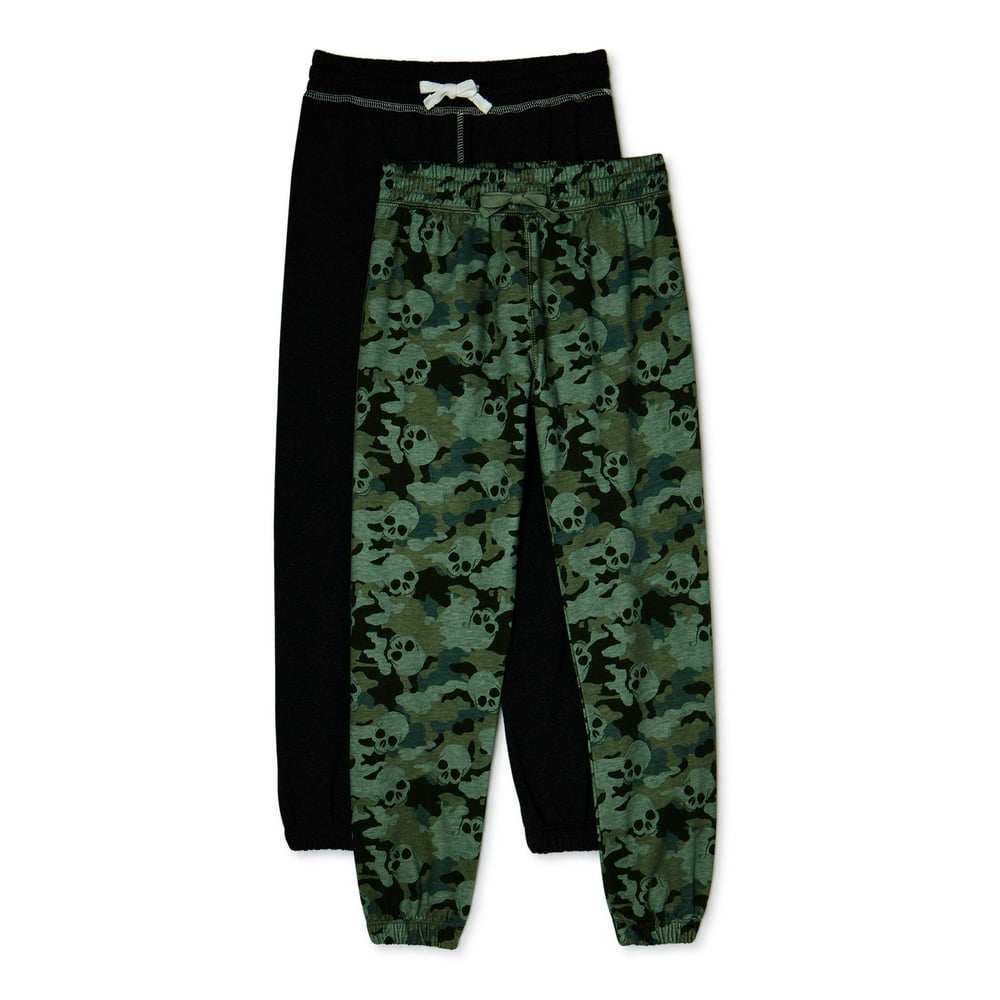 Bleached - Bleached Boys Printed Joggers Sweatpants, 2-Pack, Sizes 4-18 - Walmart.com - Walmart.com