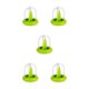 thumbnail image 1 of Pelador de frutas Cateissary Cocina Ensalada Gadget Extraíble Desmontable Manija de plástico 7cm Verde 5Conjunto, 1 of 6