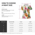 thumbnail image 5 of Naloa Hawaiian Pineappl Print T-Shirts Short Sleeve V Neck Tees for Women Fashion Tops Trendy Lightweight Soft Casual Summer Outfits Clothes, 5 of 5