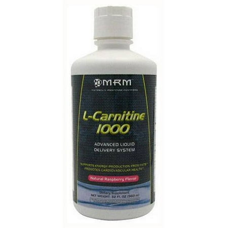 MRM L-Carnitine 1000, Tropical Berry Flavor, 32 OZ