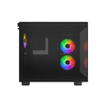 thumbnail image 3 of MONTECH KING 65 PRO ATX Mid Tower Gaming PC Case, Dual Chamber, High Airflow Mesh Panels, Supports RTX 40 Series, 3 Pre-Installed ARGB Fans, Tool-Free Access, Tinted Glass - Black, 3 of 11