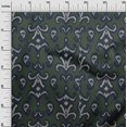 thumbnail image 2 of oneOone Silk Tabby Fabric Paisley & Floral Ikat Printed Craft Fabric BTY 42 Inch Wide, 2 of 4