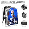 thumbnail image 2 of Forky Asks a Question Pattern Transparent Backpack Lightweight And fashionable Showcasing Personality And Leading The Trend, 2 of 6