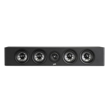 Polk Audio - Polk Reserve R350 Left/Right/Center Surround Speaker, New 1" Pinnacle Ring Tweeter & Four 4" Turbine Cone Woofers - Black - image 2