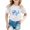 v#30White168, variant on Rggeeun Child Girls Blouse Cute Cartoon Animal Print Short Sleeve Crew Neck Knit Loose Soft Breathable for Summer Beach Lounging Graceful Tops,Orange,3-4 Years