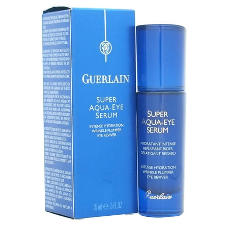 Guerlain Super Aqua Eye Serum Intense Hydration Wrinkle Plumper, 0.5