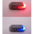 thumbnail image 5 of Sistema de alarma para automóvil de 2 piezas, luz de advertencia de automóvil simulada con energía solar, lámpara antiparpadeo de imitación, advertencia para sistema de seguridad del automóvil, 5 of 5
