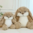 thumbnail image 2 of Toy Bunny Rabbit - 12in Cute Devil Long-Eared Bunny Plush Pillow, Soft Stuffed Animal Plush Toy, Perfect as Gift for Bedroom, Living Room, Office Decoration, 2 of 6