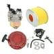 thumbnail image 4 of Kit de carburador GX160 arranque de retroceso bobina de encendido bujía filtro de aire para GX140 GX160 GX200 GX168 GX168F Jadeshay A, 4 of 8