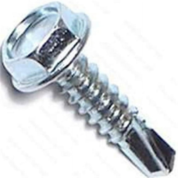 Midwest 03289 Self-Drilling Screw, Zinc Plated, #10, 3/4"