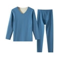 thumbnail image 1 of ameIAEA Thermal Underwear for Men Base Layer Cold Weather Winter Pajamas Top and Bottom Set, 1 of 6