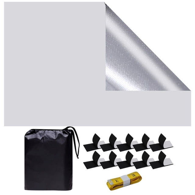 Cqxid Rideau à Moins de 15 $ Rideaux de Fenêtre Rideaux Portatifs Rideaux de Pièce pour Chambre de Bébé Chambre Dortoir Ou Usage en Voyage