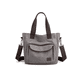 thumbnail image 1 of Bolsa Moderna Y Urbana De Lona De Gran Capacidad Para Mujer Gris Cafe, 1 of 5